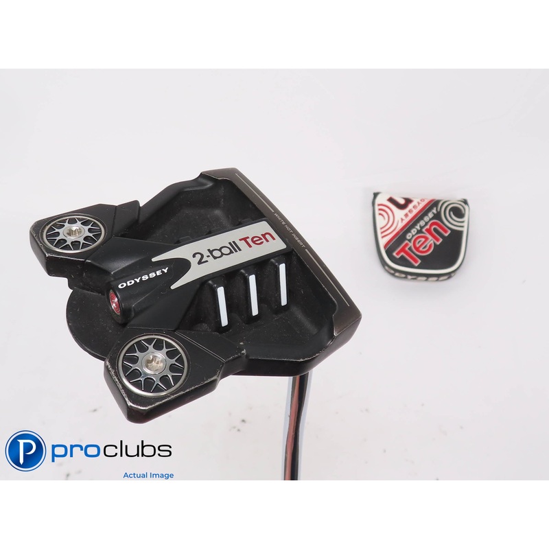 Odyssey 2-Ball Ten 35″ Putter w/ Stroke Lab w/Headcover – 446040