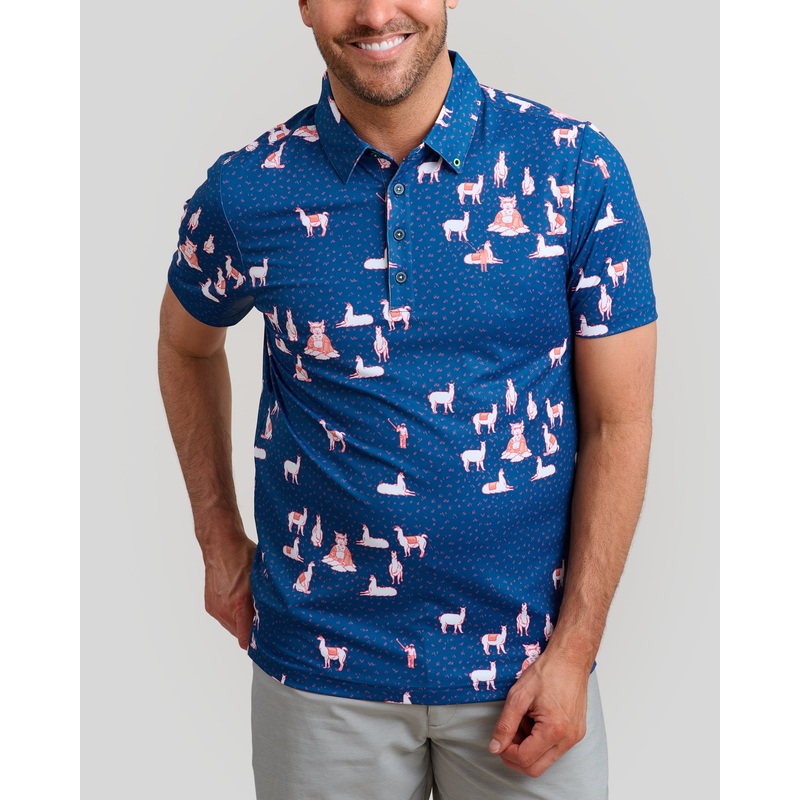 The Llama Men’s Polo