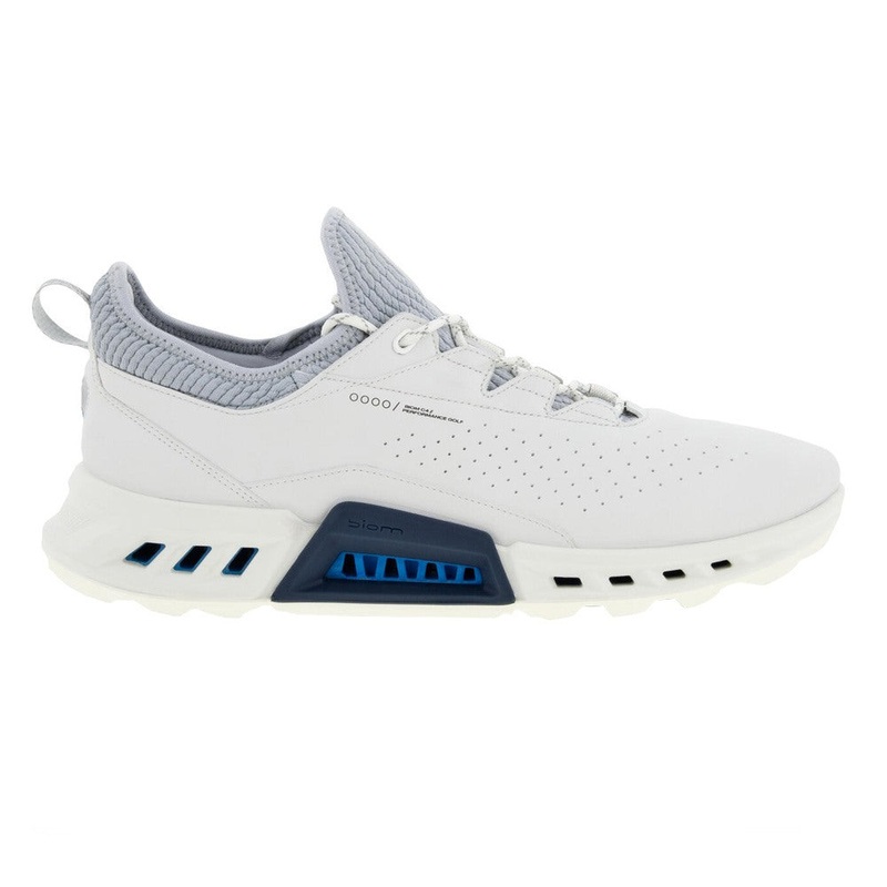 ECCO BIOM C4 Spikeless Golf Shoes White/Concrete – SS23 Men