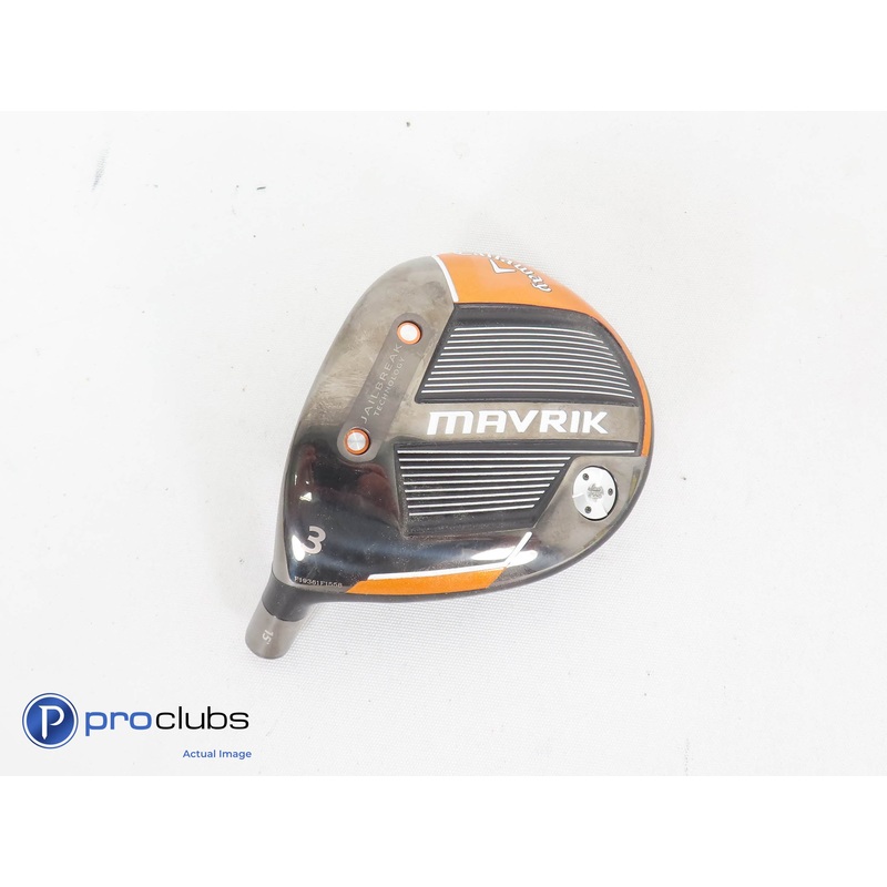 Left Handed Callaway Mavrik 15* 3 Wood – Head Only – L/H 269104