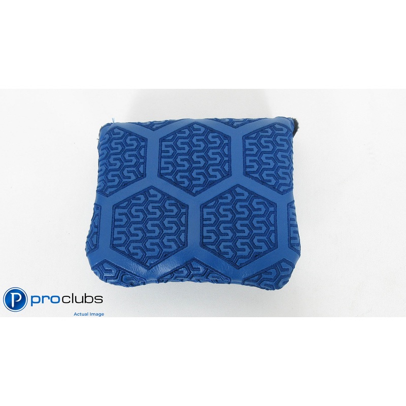 NEW BETTINARDI CHAIN HEX BLUE MALLET PUTTER HEADCOVER #344321