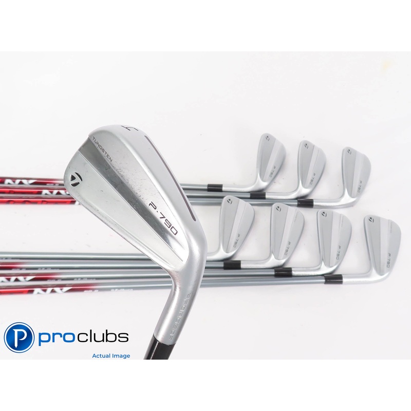 Nice TaylorMade ’23 P-790 4-PW,AW IRON SET – Regular Flex Graphite +1/2″ 448689