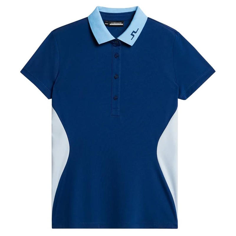 J.Lindeberg Jennie Golf Polo Estate Blue – FW23 Women