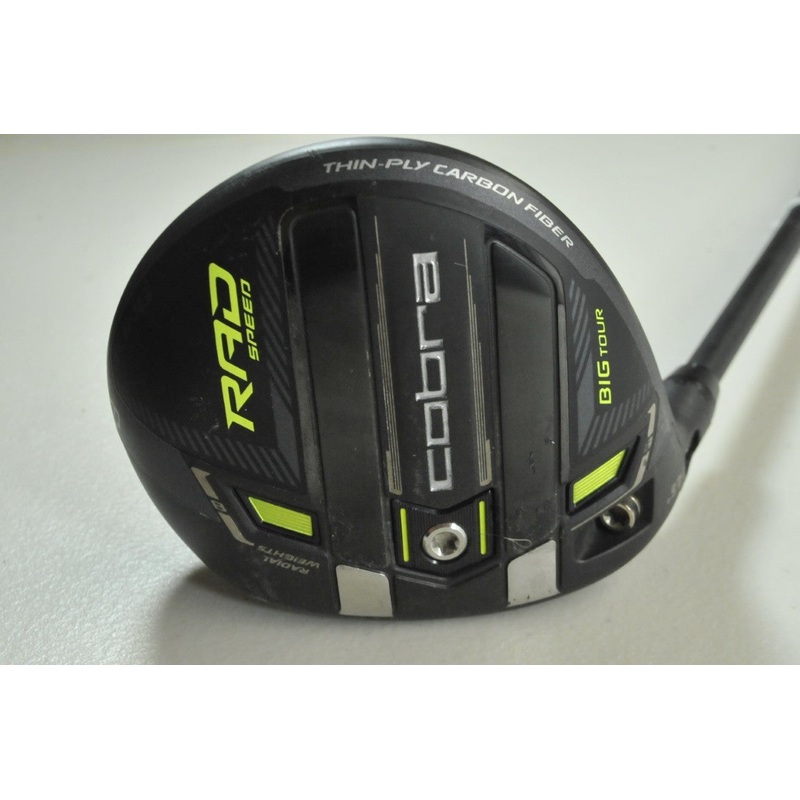 LEFT HANDED Cobra Radspeed Big Tour 3-14.5* Fairway Wood X Stiff Graphite 191340