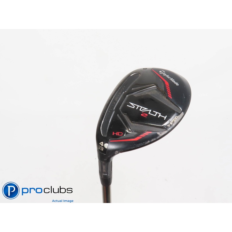 Left Handed TaylorMade STEALTH 2 HD 23* 4 Hybrid – UST Recoil Senior – 411304