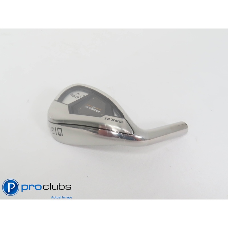 NEW! Left Handed Callaway Rogue ST MAX OS 51* Gap Wedge – Head Only – 403066