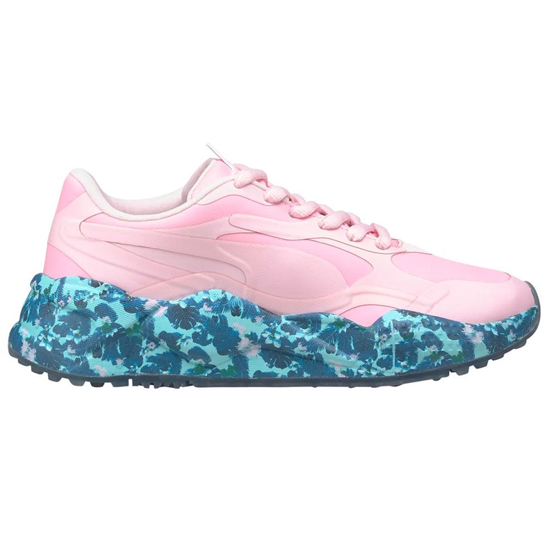 PUMA RS-G Paradise Spikeless Golf Shoes Pink Lady/Navy Blazer – 21 Women