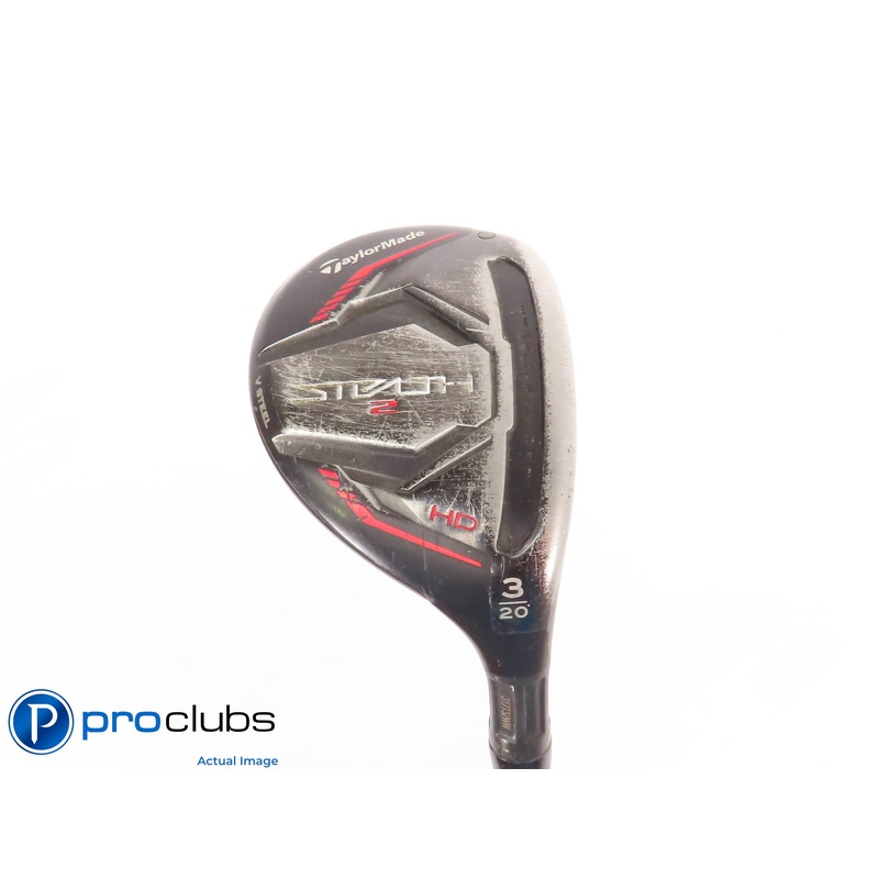 TaylorMade STEALTH 2 HD 20* 3 HYBRID – Kai’li Red 95 Extra-Stiff Flex 432347