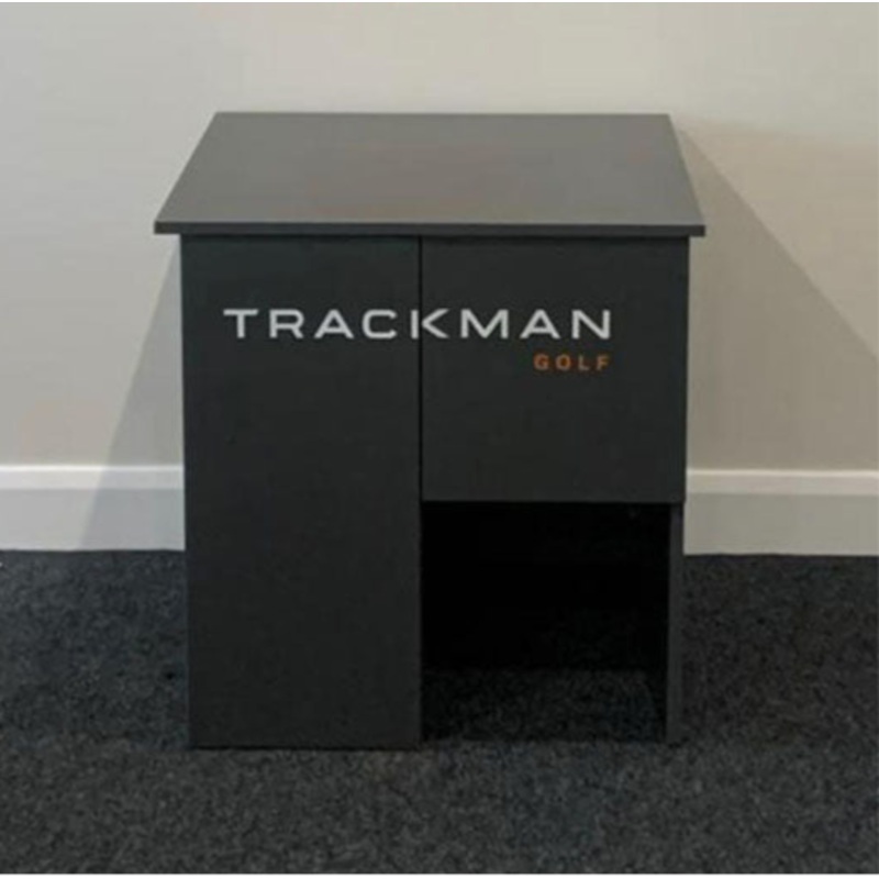Trackman and Computer Cabinet