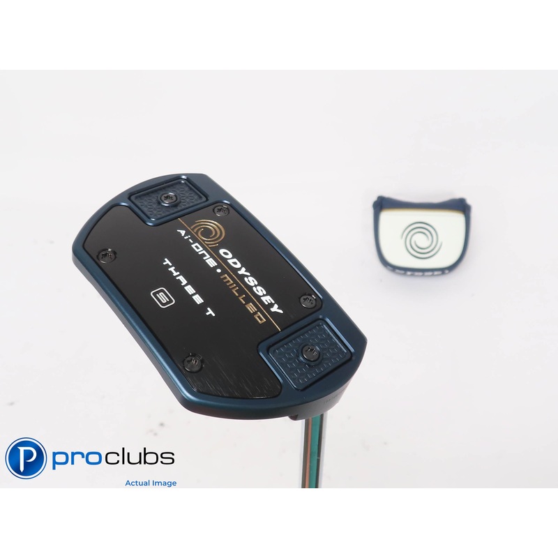 Mint! Odyssey Ai-One Milled Three T S 35″ Putter w/ HC w/ BGT Stability – 446646