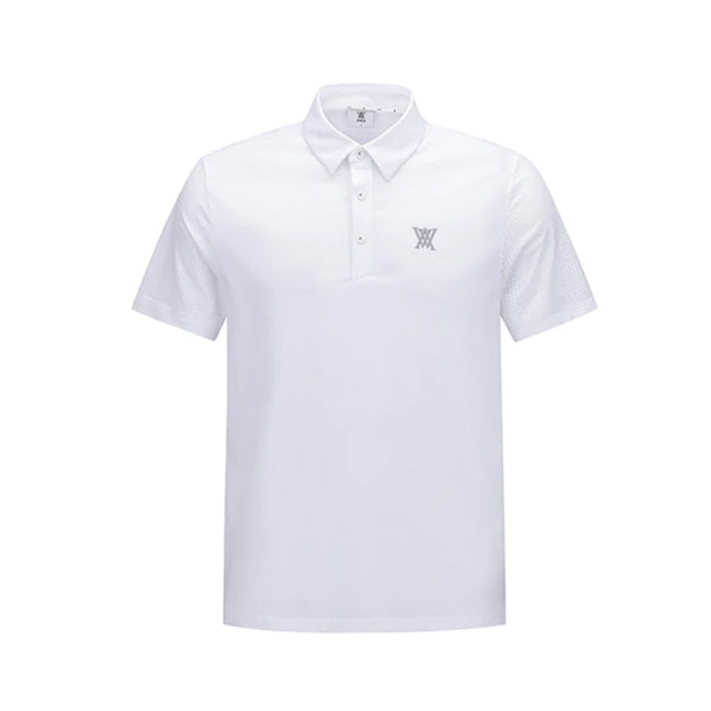 ANEW GOLF MEN SIGNATURE LOGO SHORT T-SHIRT