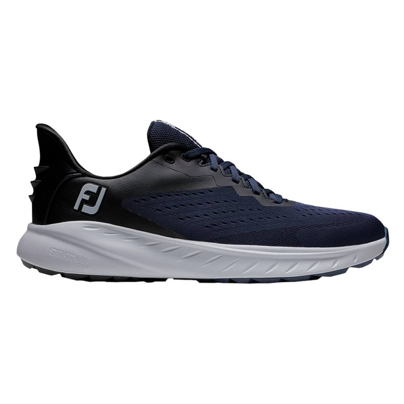 FootJoy Flex XP Spikeless Golf Shoes Previous Season Style Navy/Blue/White – 23 Men