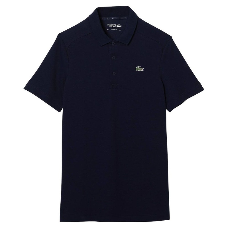 Lacoste Sport Organic Cotton Pique Golf Polo Navy – SS23 Men