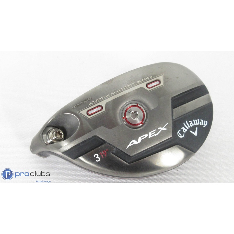 Nice! Left Handed Callaway Apex 19* – 3 Hybrid – Head Only – L/H 379266