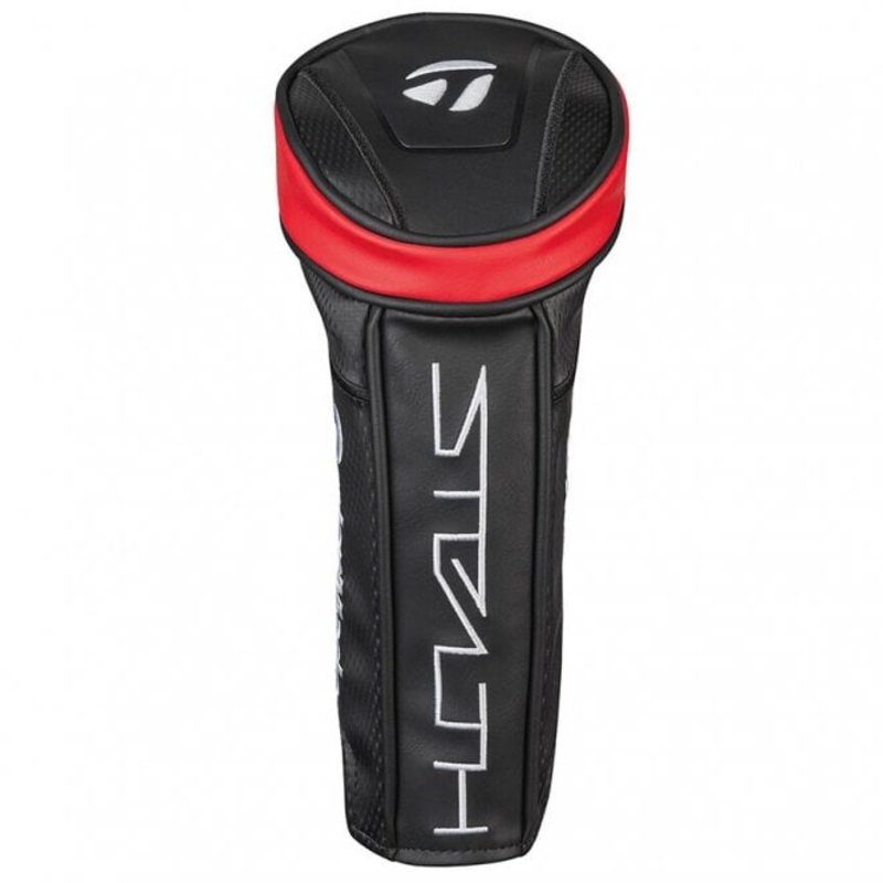 Taylormade Stealth Golf Fairway Wood Headcover  – Black/White/Red