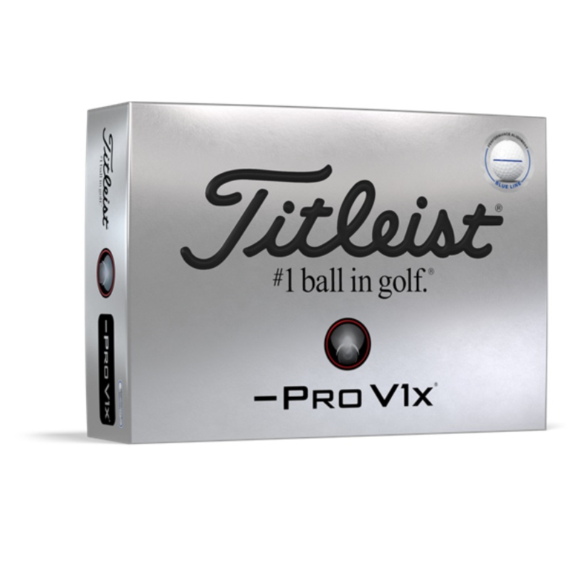 Titleist PRO V1X Left DASH Performance Alignment – Blue