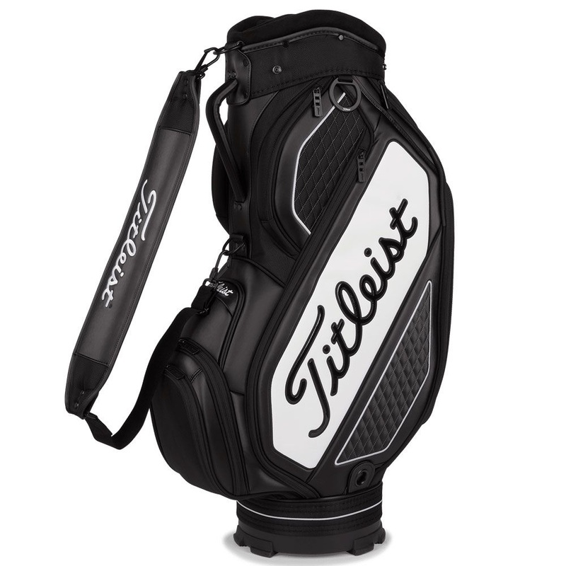 Titleist Tour Series Midsize Golf Cart Bag – Black/White