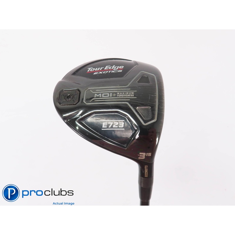 Tour Edge Exotics E723 15* 3 Wood – Fujikura Air Speeder 40g Regular – 447251