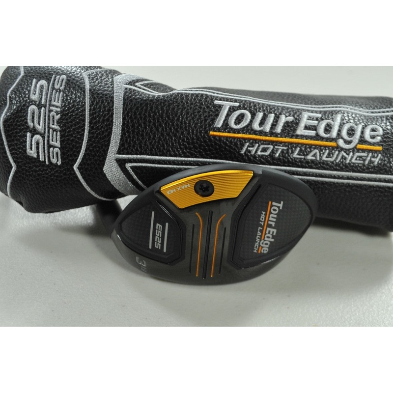 Tour Edge Hot Launch E525 3-19* Hybrid Stiff Flex RH Helium 60g Graphite #199659