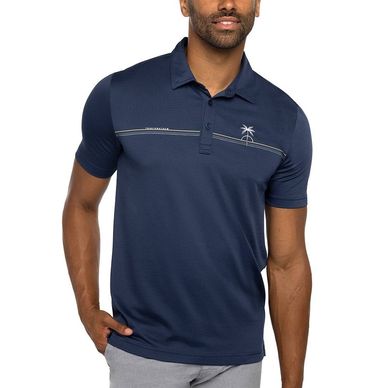TravisMathew Luna Sol Golf Polo Dress Blues – SS23 Men