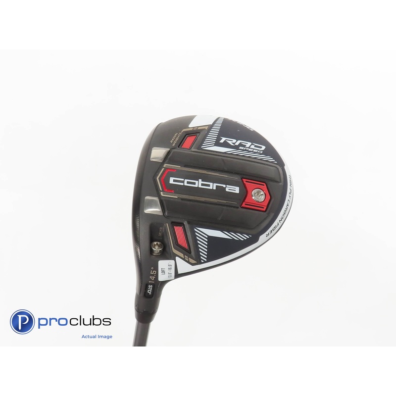Left Handed Cobra RAD Speed 14.5* 3 WOOD Peacoat – Riptide 40g 5.0 Senior 375921