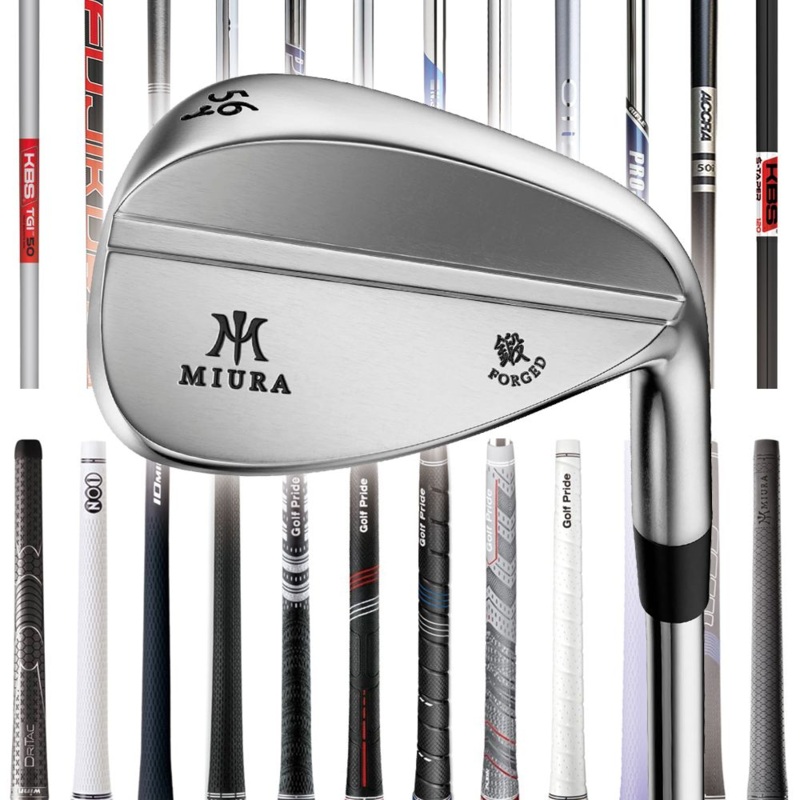 Miura Forged Y Grind Raw Custom Wedge