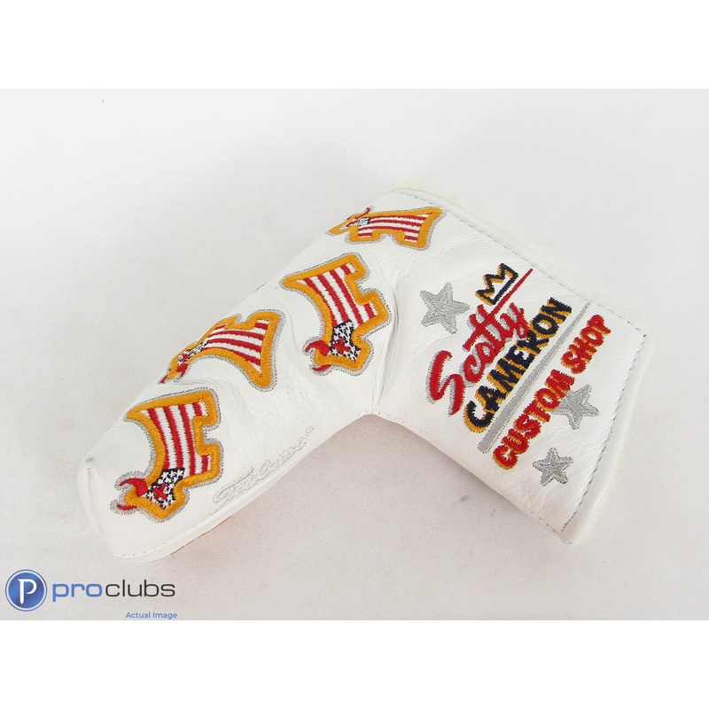 Rare! Scotty Cameron “2011 Custom Shop Dancing Bulldog” Blade Headcover-438784