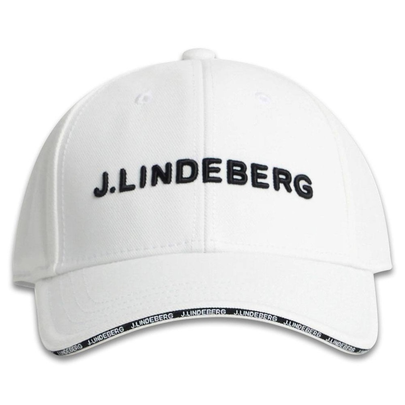 J.Lindeberg Hennric Golf Cap White – SS24