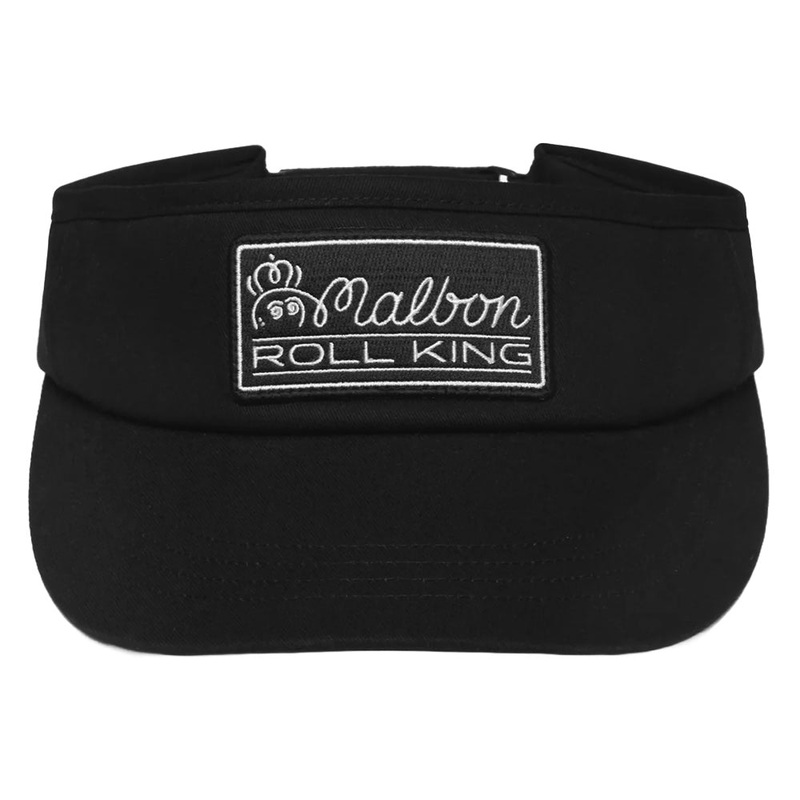 Malbon Roll King Golf Visor Black – FW24 Men