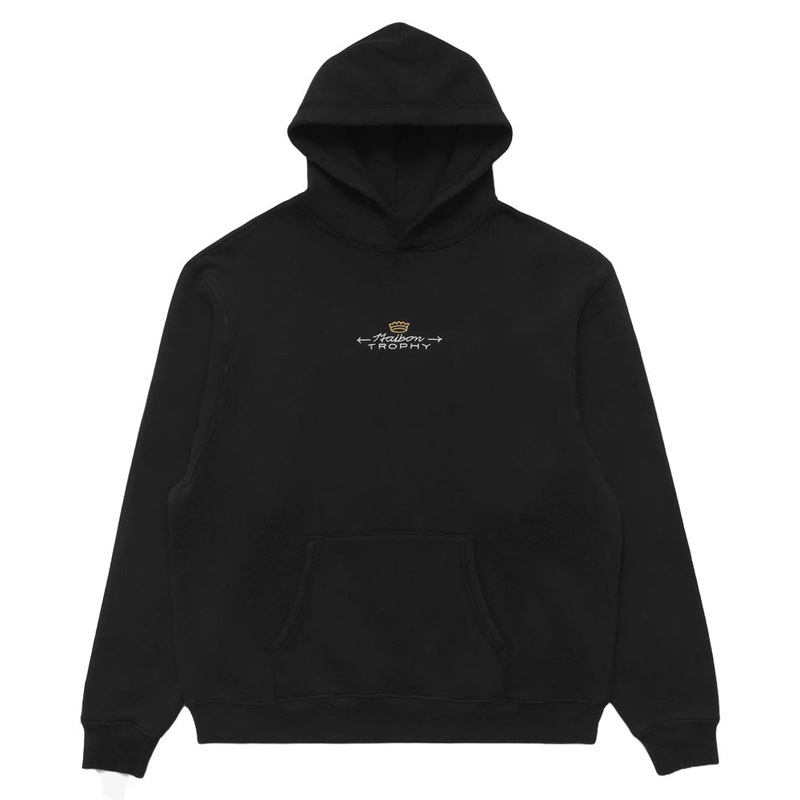 Malbon Trophy Hoodie Golf Jacket Black – FW24 Men