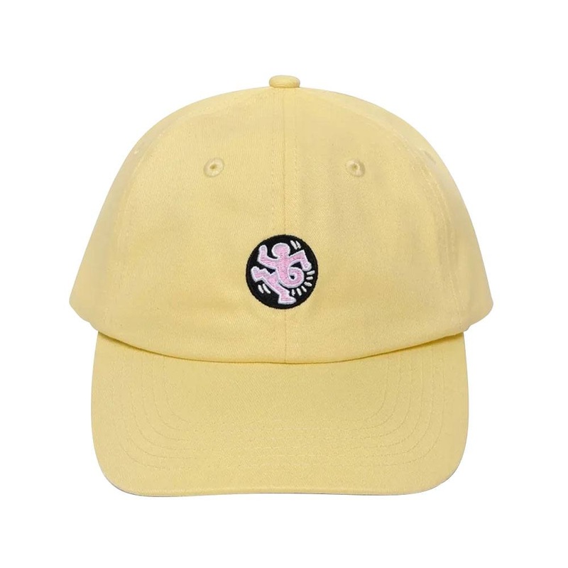 Malbon x Keith Haring Dad Golf Cap Pale Yellow – 24 Men