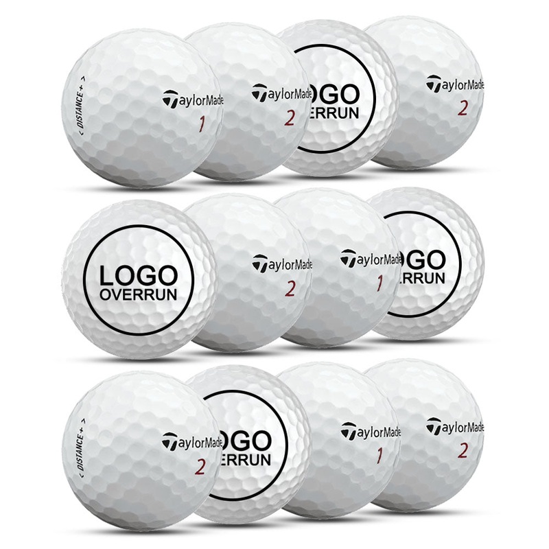 TaylorMade Distance + Golf Balls (Logo Overrun – 4 Dozen)