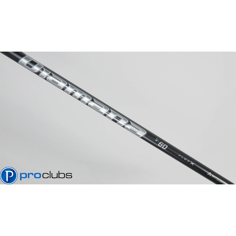 ‘2023 MITSUBISHI DIAMANA S+ PLUS 60 X-FLEX DRIVER SHAFT w/ TaylorMade Tip 413378
