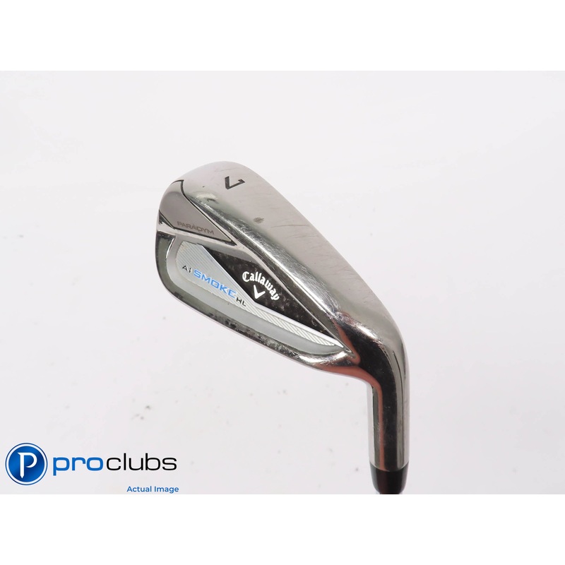 Callaway PARADYM Ai SMOKE HL 7 Iron – True Temper Elevate MPH 85 Stiff – 443503