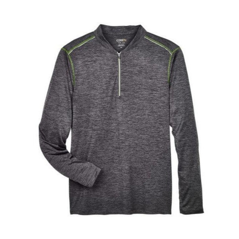 Custom Logo Core 365 Men’s Kinetic Performance Quarter-Zip