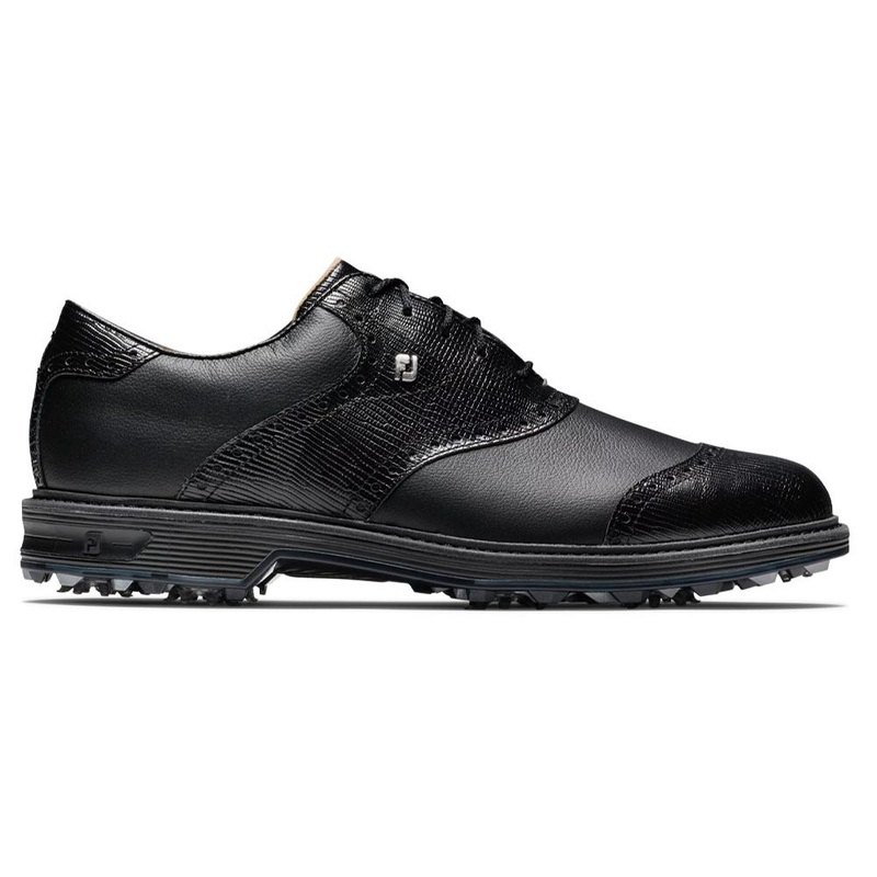 FootJoy Premiere Series – Wilcox Golf Shoes Black/Lizard Print – 24 Men