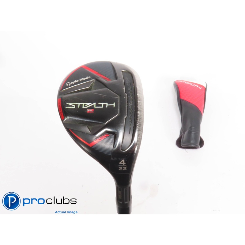 Junior TaylorMade STEALTH 2 22* 4 HYBRID w/Cover – HZRDUS 45g Junior Flex 435114