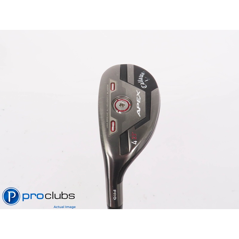 Left Handed Callaway ‘2021 Apex Pro 23* 4 Hybrid – MMT 70g Regular Flex – 443624