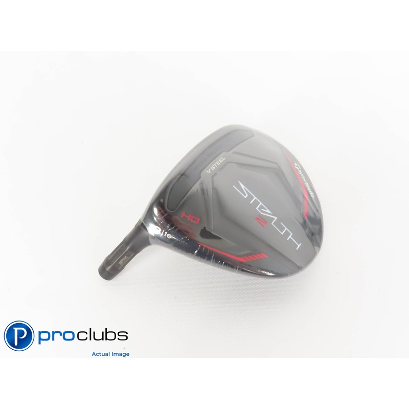 NEW! Left Hand TaylorMade Stealth-2 HD 16* – 3 Wood – Head Only – L/H 403003