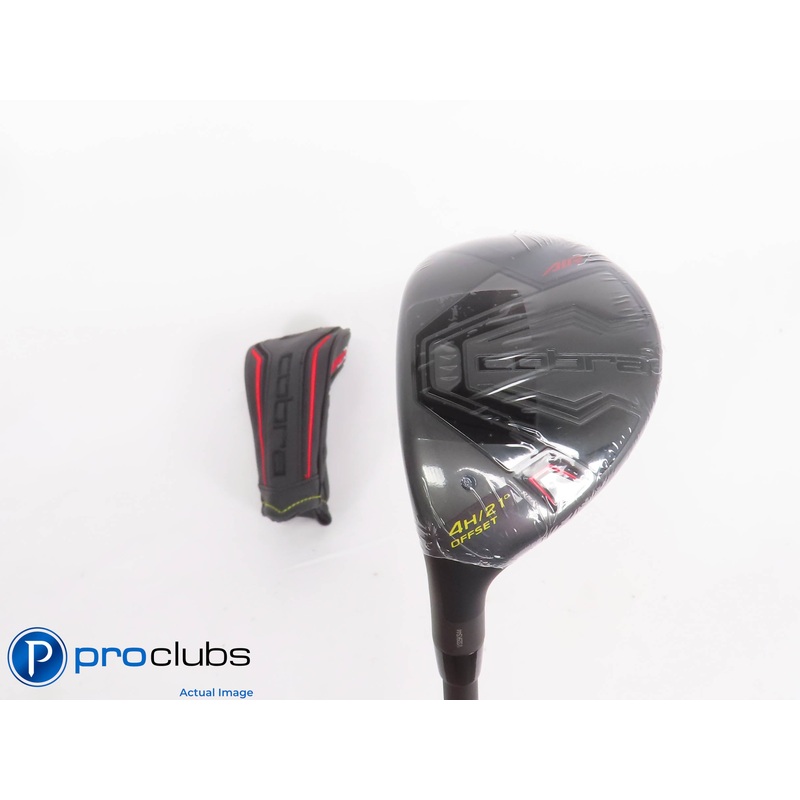 NEW Left Handed Cobra ’24 AIR-X Offset 21* 4 HYBRID w/Cover Regular Flex 440769