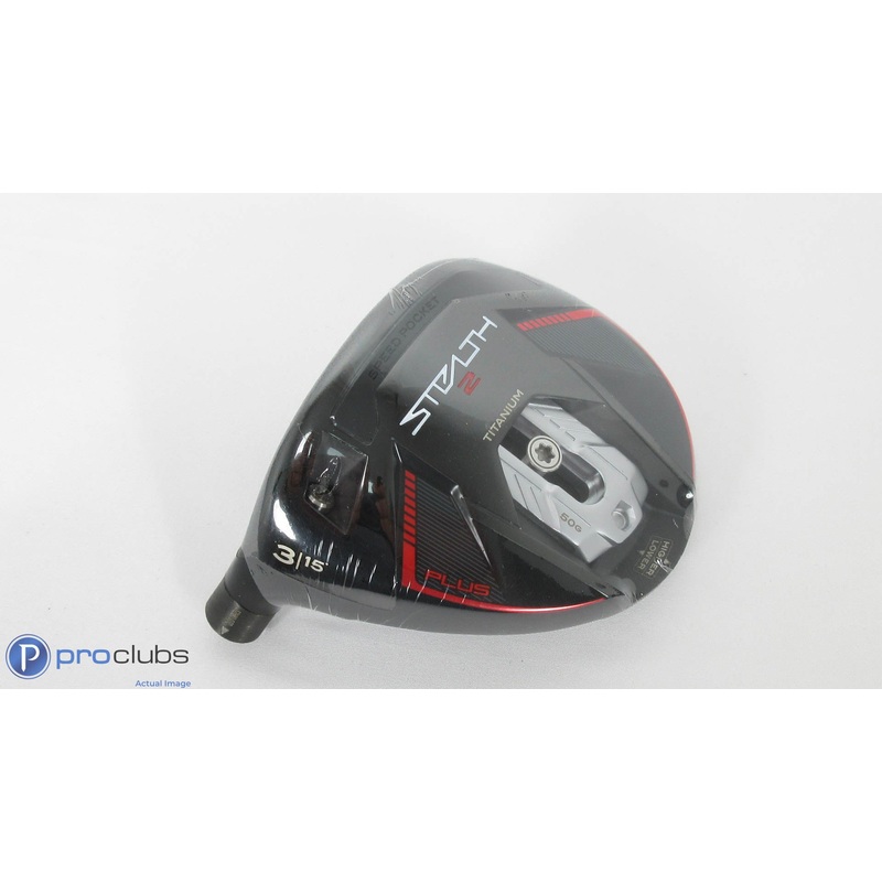 New Left Handed! TaylorMade Stealth2 Plus 15* 3 Fairway Wood-Head Only-405038