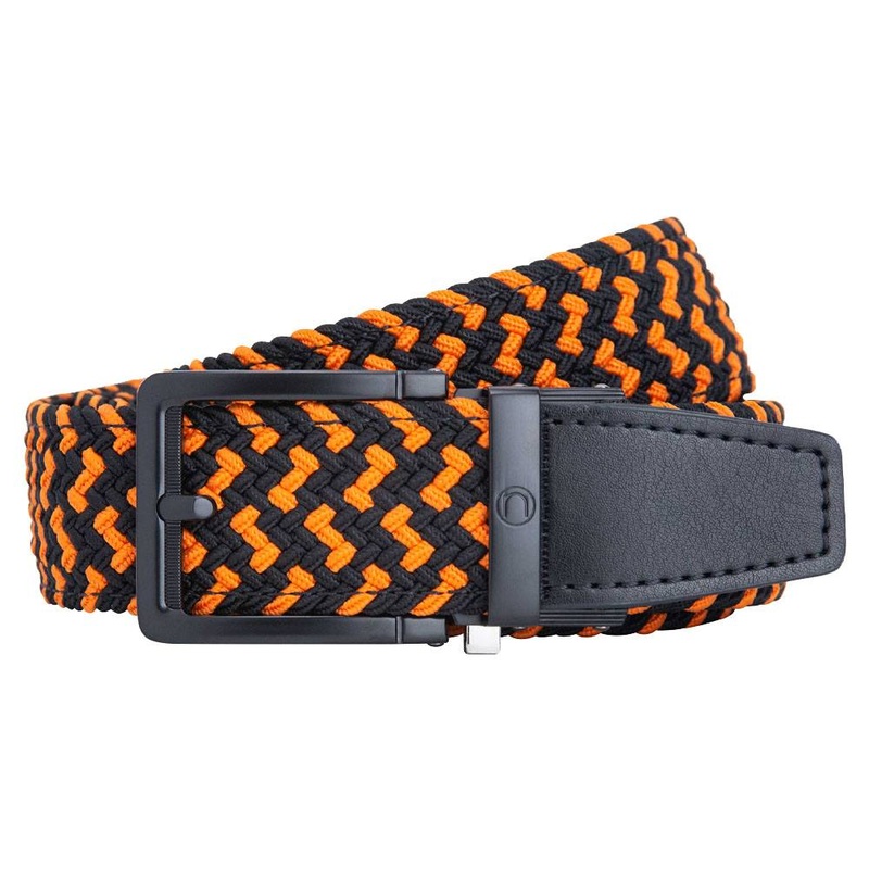 Nexbelt Braided Golf Belt Orange/Black – 23 Men