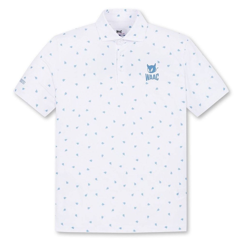 WAAC Fire WAACKY Golf Polo White – FW24 Men