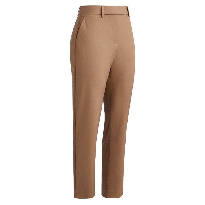 Gfore Stretch Tech Twill Mid Rise Straight Leg Golf Pants Fawn – FA23 Women