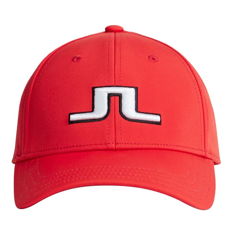 J.Lindeberg Angus Golf Cap Fiery Red – FW23 Men