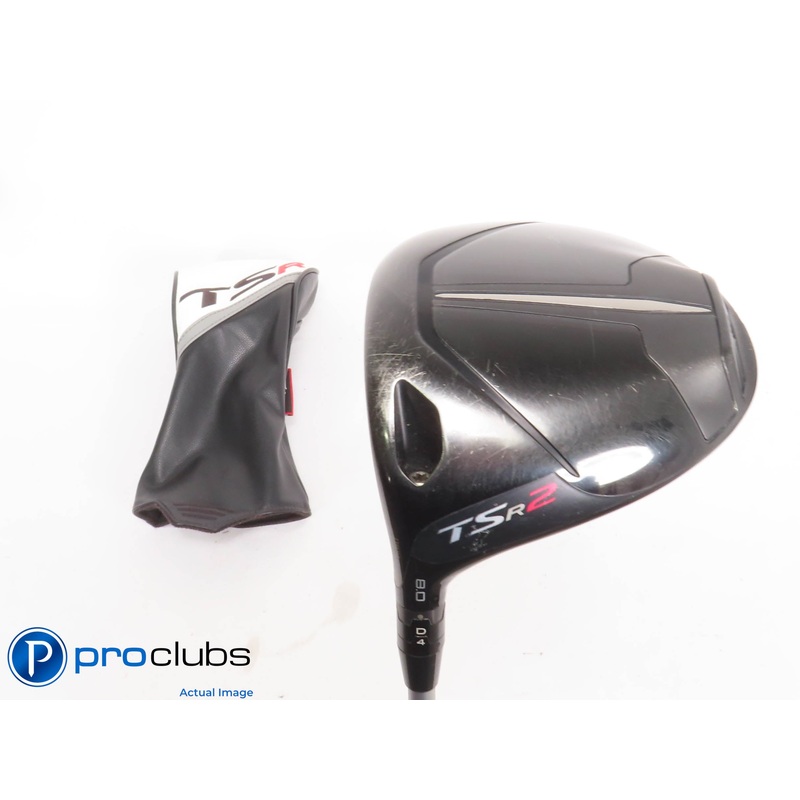 Left Handed Titleist TSR2 8* Driver w/HC – Mitsubishi MMT Regular Flex – 433725