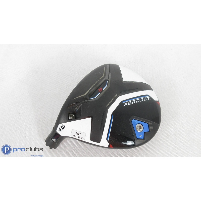 Nice! Left Handed Cobra AeroJet 15* Fairway 3 Wood – Head Only – 387920