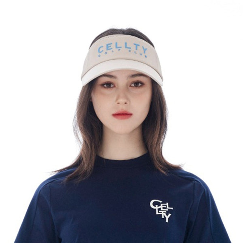 CELLTY PLAIN SYMBOL SUN-VISOR