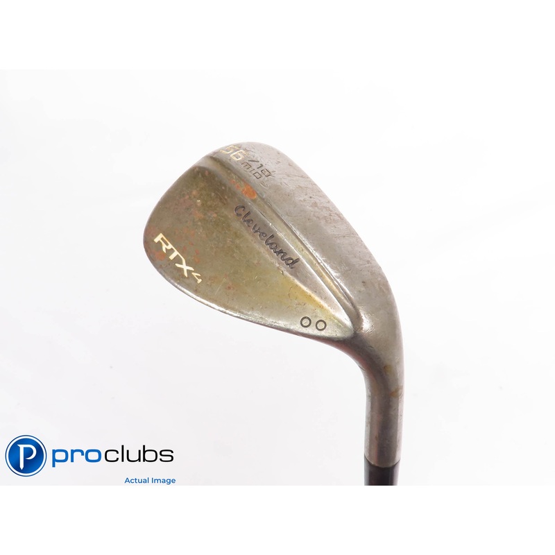 Cleveland RTX4 RAW 56*(10*) WEDGE MID-Grind – DG TI S400 Stiff Flex Steel 437312