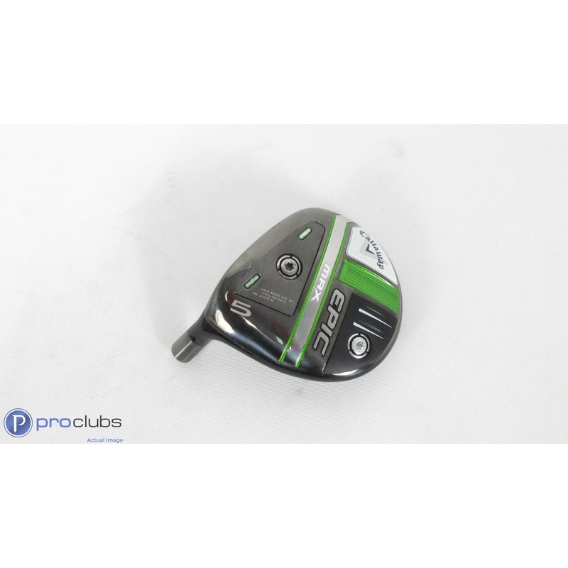 Excellent! Left Handed Callaway 21′ Epic MAX 18* 5 Wood – Head Only – 343561